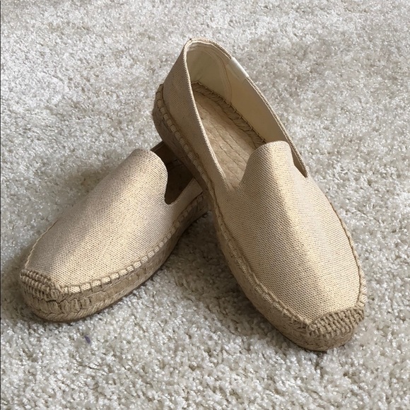soludos gold espadrilles